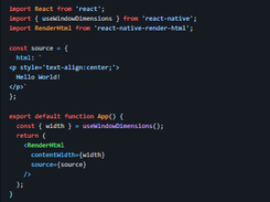 react-native-render-html Screenshot 2