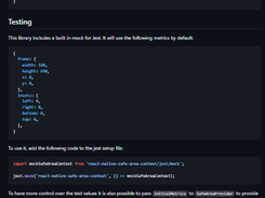 react-native-safe-area-context Screenshot 1