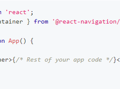 React Navigation 6 Screenshot 1