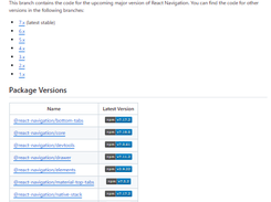 React Navigation Screenshot 1