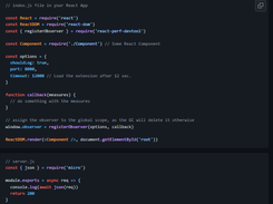 React Performance Devtool Screenshot 1