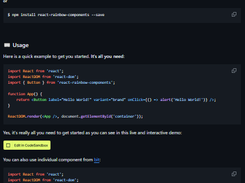 React Rainbow Screenshot 1
