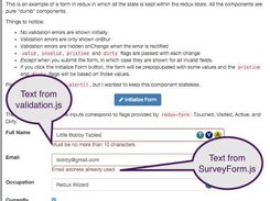 React Redux Universal Hot Example Screenshot 2