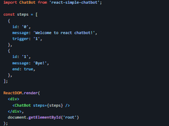 React Simple Chatbot download | SourceForge.net