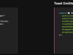 React-Toastify Screenshot 1