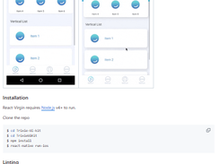 React-Virgin Screenshot 1