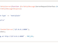 ReactPHP Screenshot 1