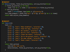 ReactPy Screenshot 1