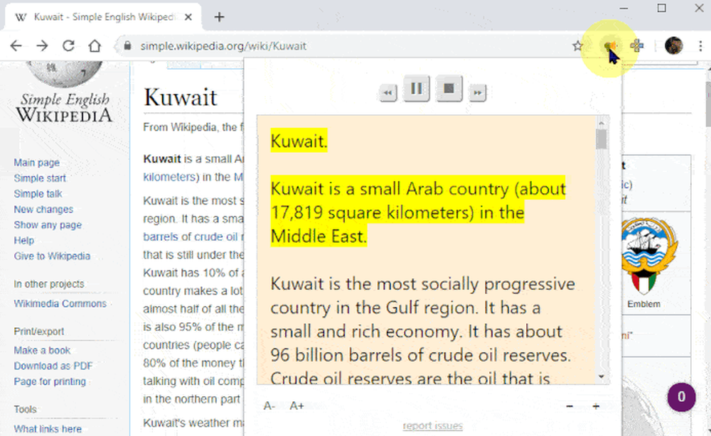 Read Aloud Screenshot 1
