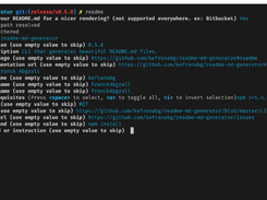readme-md-generator Screenshot 1
