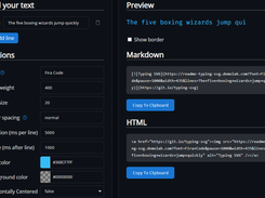 Readme Typing SVG Screenshot 1
