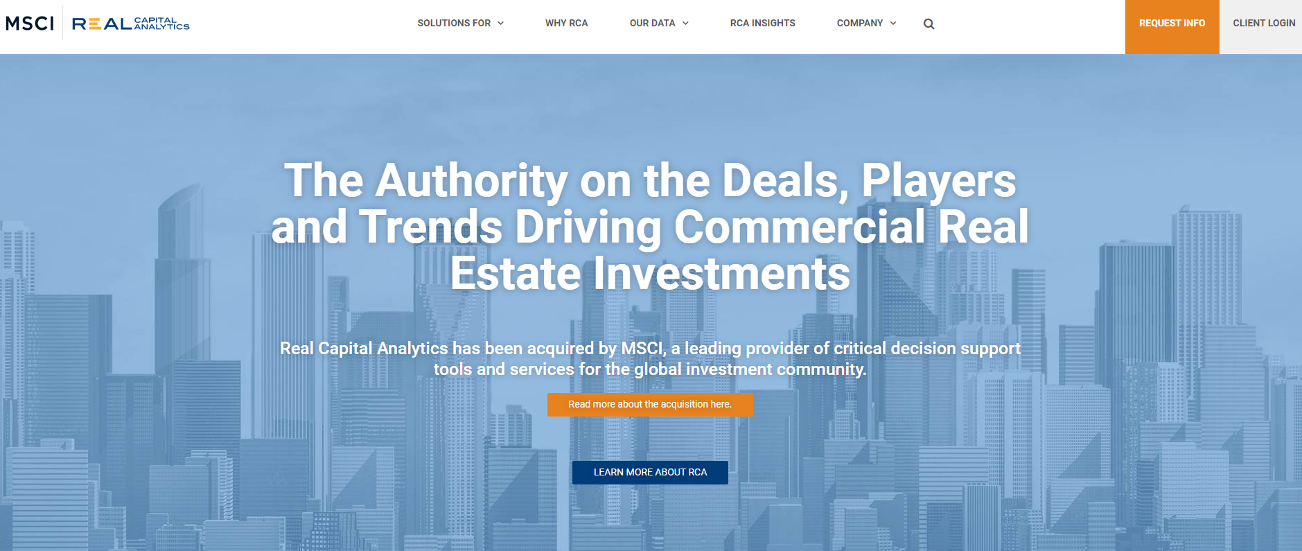 Real Capital Analytics (RCA) Reviews - 2026