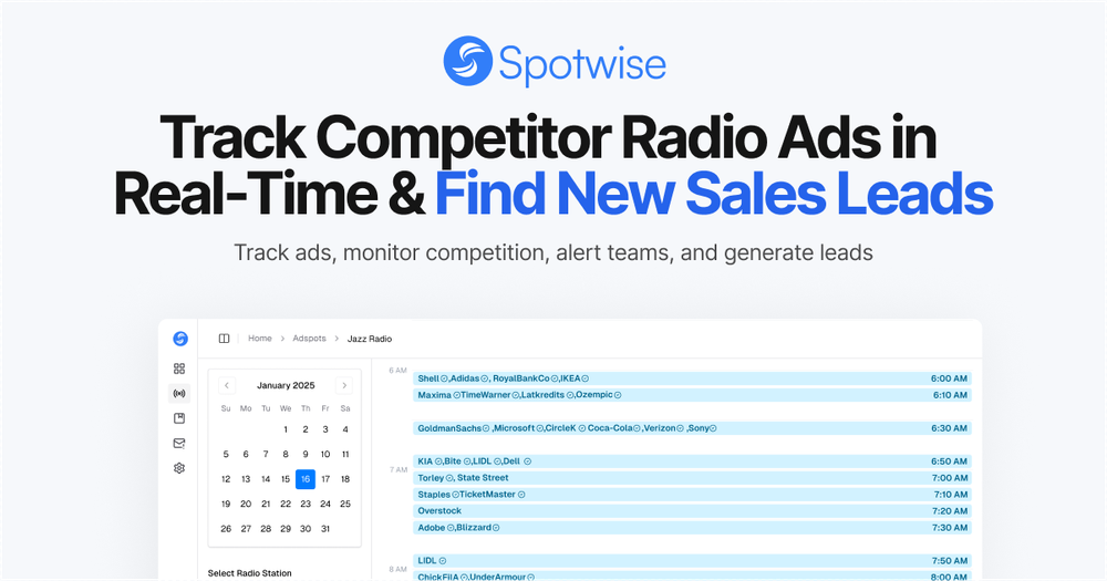 Spotwise Screenshot 1