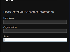 Input Serial Number