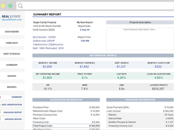 RealEstateSpreadsheets.com Screenshot 2