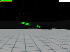 a shooting tank