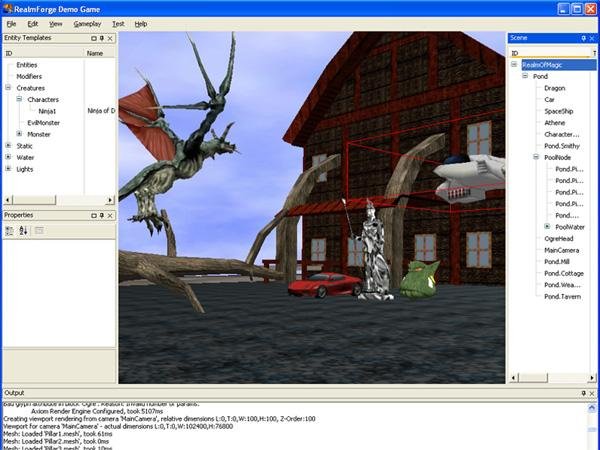 Realmforge Now Visual3d Game Engine Download Sourceforge Net