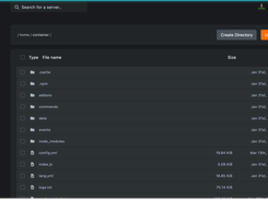 Game Panel File Manager