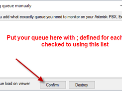 Configuring queue list
