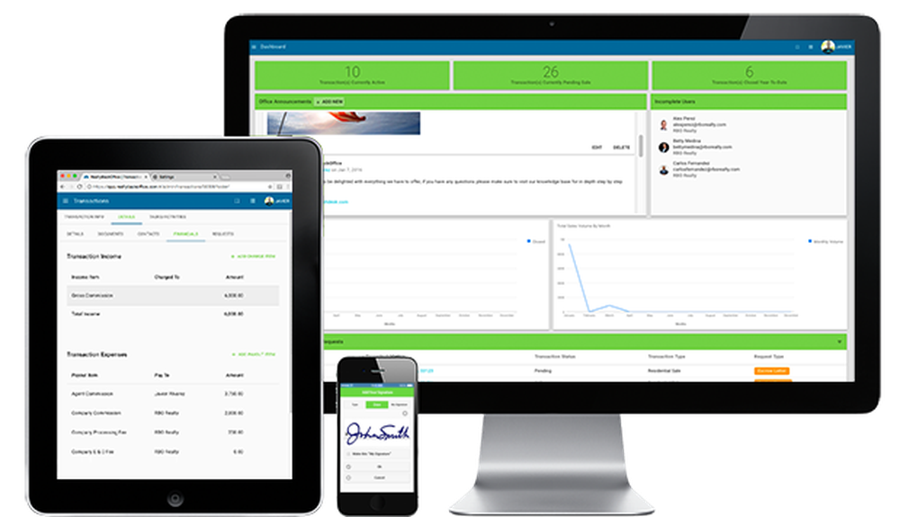 RealtyBackOffice Screenshot 1