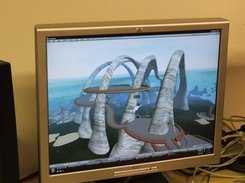 RealXtend running local connected with ReXViewer