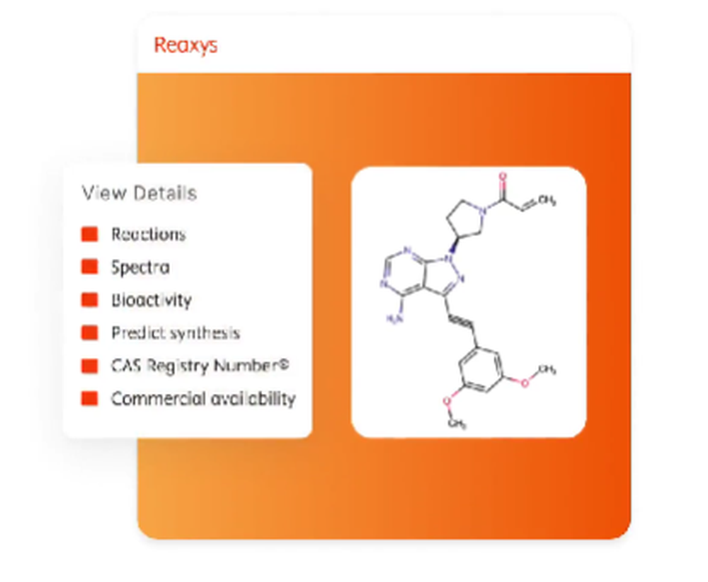 Reaxys Screenshot 1