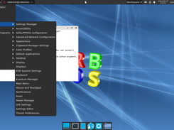 The XFCE Desktop under labwc