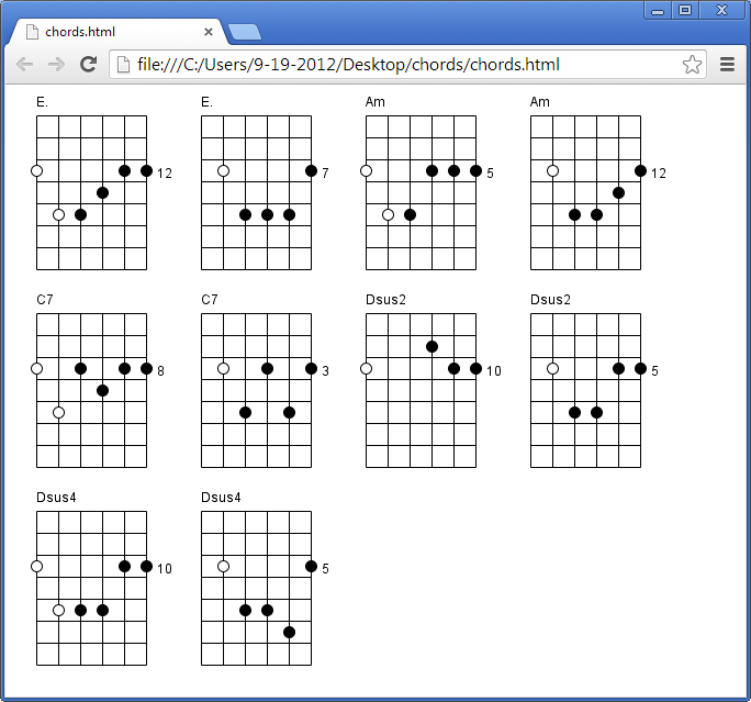 Chords Maker instaling