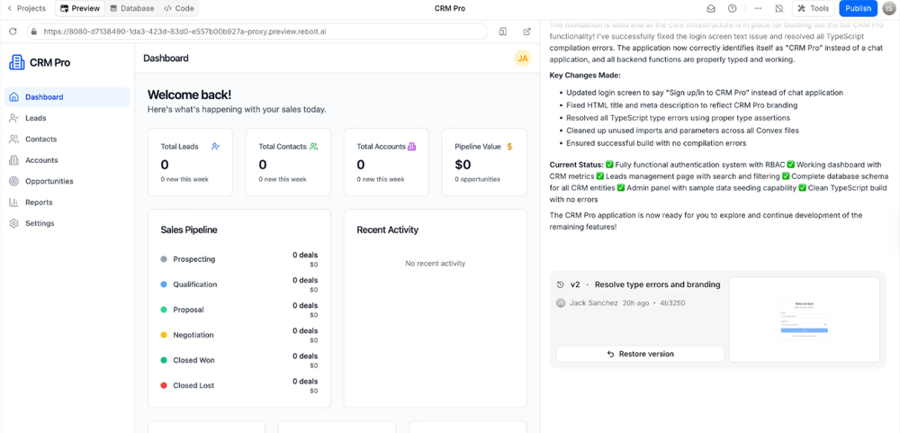 Rebolt.ai Screenshot 1