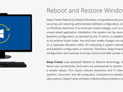 Deep Freeze Reboot to Restore Screenshot 1