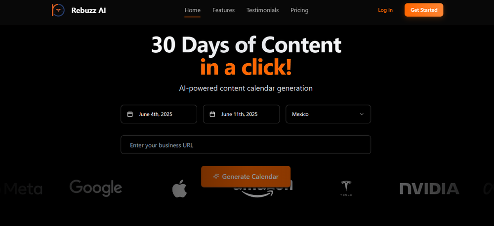Rebuzz AI Screenshot 1