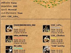 Game Details Output Example