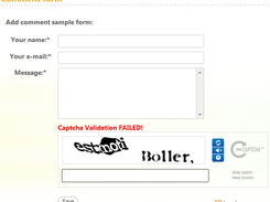 Demo ReCaptcha on Adding content form