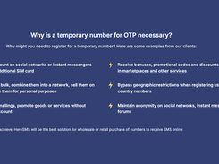 HeroSMS Screenshot 1