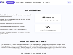 HeroSMS Screenshot 2