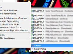 Settings Menu