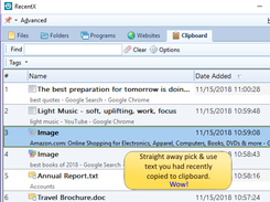 RecentX Screenshot 1