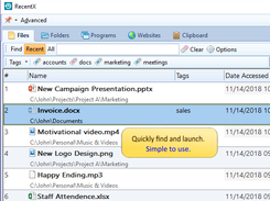 RecentX Screenshot 1