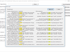 Search and replace results in context