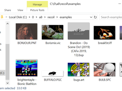 Thumbnails in Windows Explorer