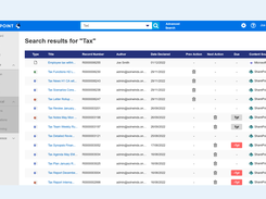 The RecordPoint Data Trust Platform delivers organizations a federated view across all of their content sources both electronic and physical records. This allows for comprehensive data discovery in one location rather than searching disparate sources. 