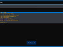 RecoverPy Screenshot 1