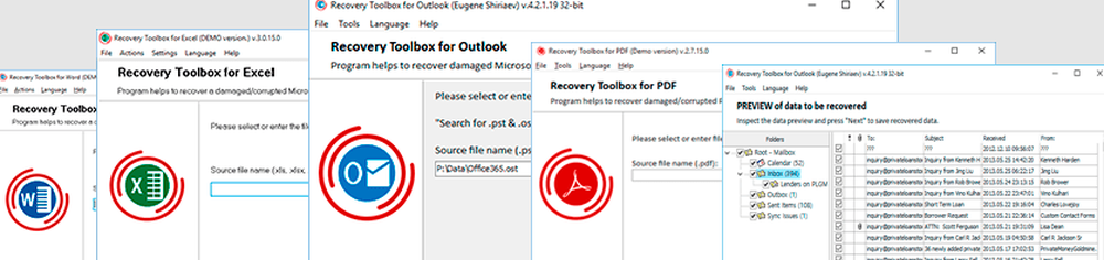 Recovery Toolbox Screenshot 1