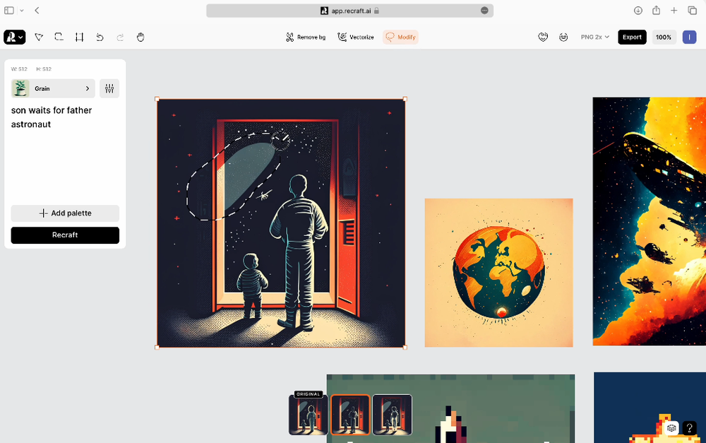 Recraft Screenshot 1