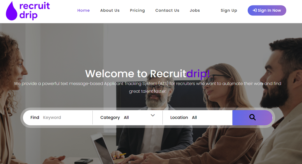 Recruitdrip Screenshot 1