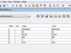 Record View Csv File