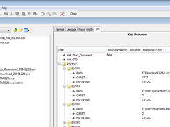 Preview of Xml file