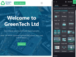 Recycly Website builder
