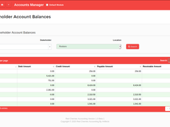 Red Cherries Accounting Stakeholder Account Balances