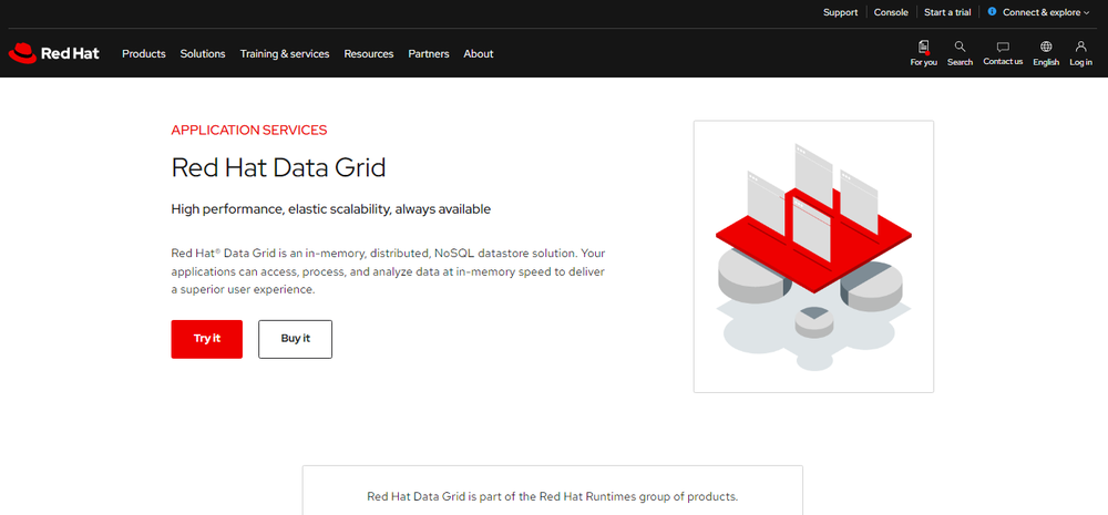 Red Hat Data Grid Screenshot 1